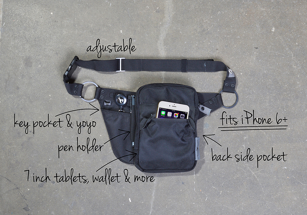 URBAN TOOL caseHolster holding the iPhone 6 plus