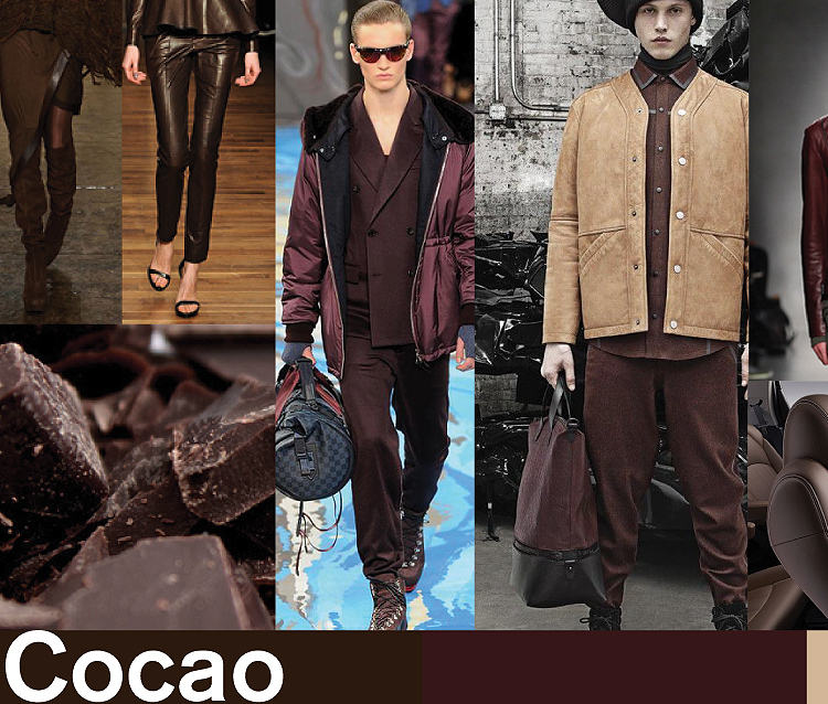 2015 runway color trends cocao