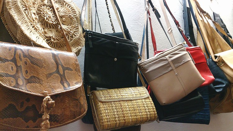 A few of Sabrina Tanner thousands vintage handbags and unitHolsters