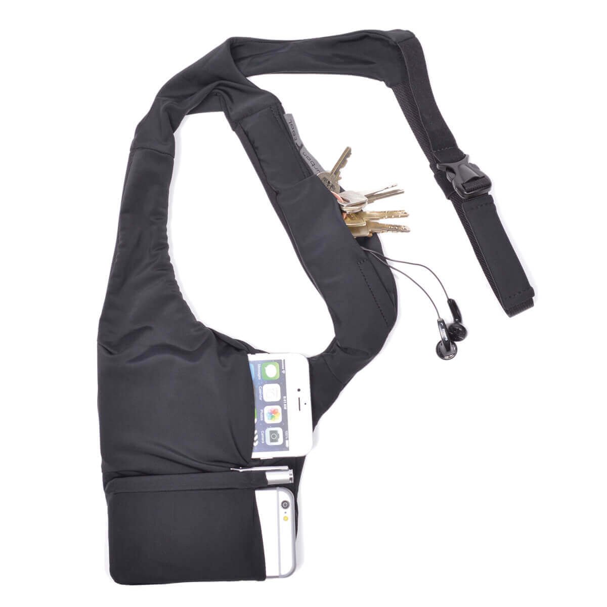 Halfter Tasche Holster Schulterholster Security Bag Geldtasche 