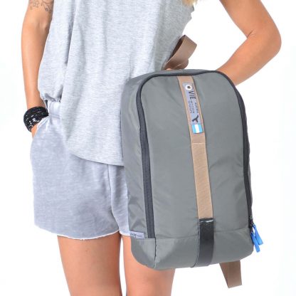 sling bag backpack grey