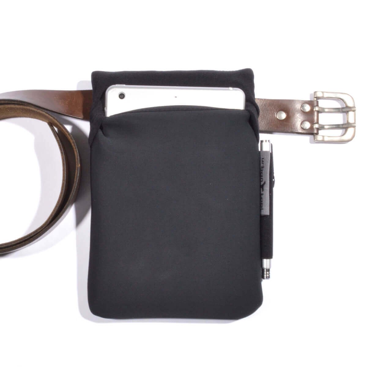 Bag Fanny Pack Leather Waist Shoulder bag for Ebook, Tablet and